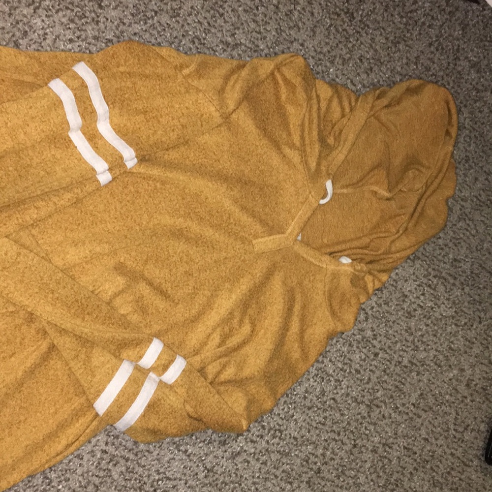 Mustard yellow hoodie